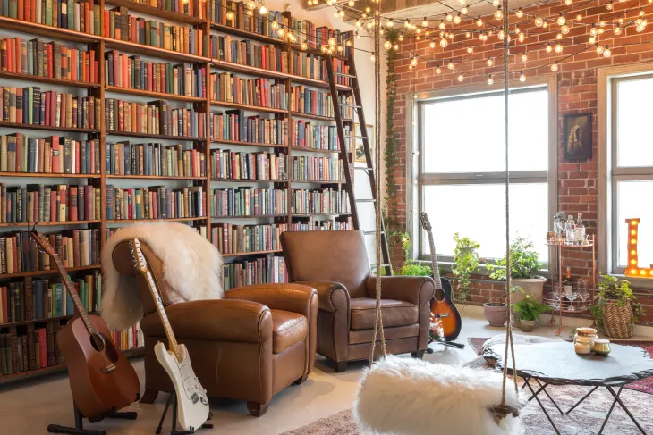 cozy library