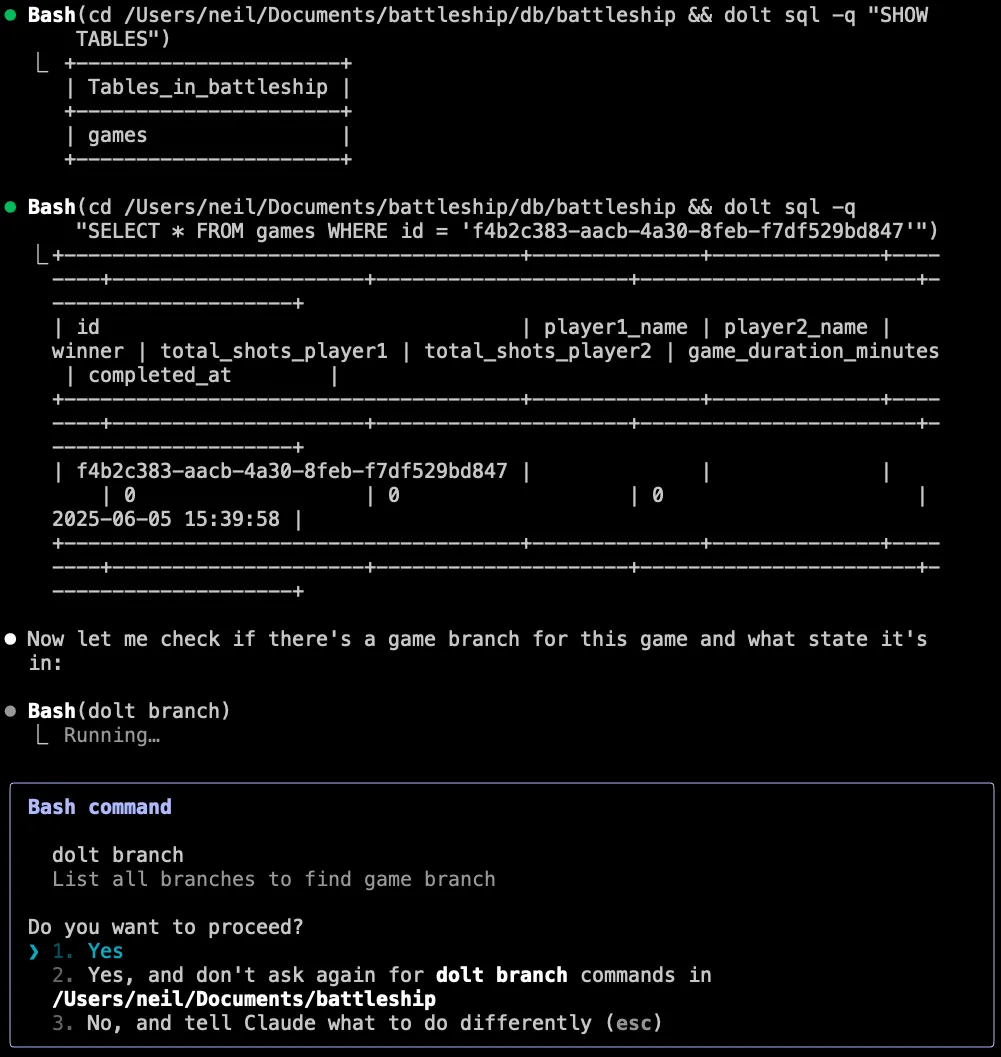 Claude Looks at Game State
