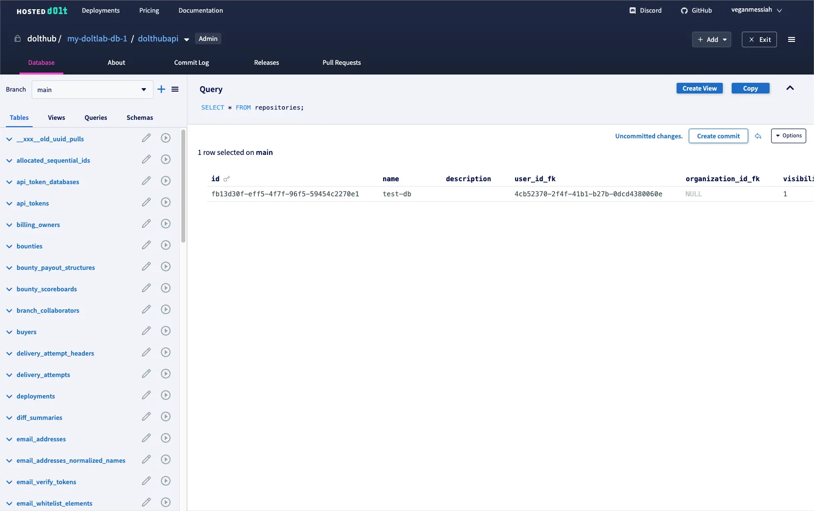 Hosted Dolt Workbench
