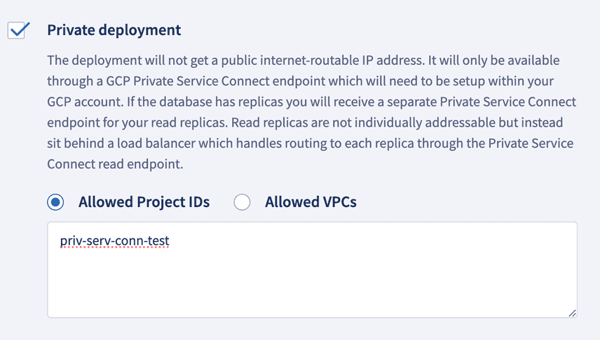 Create Deployment
