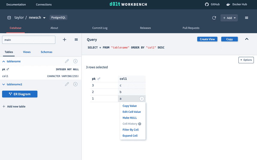 Postgres Database