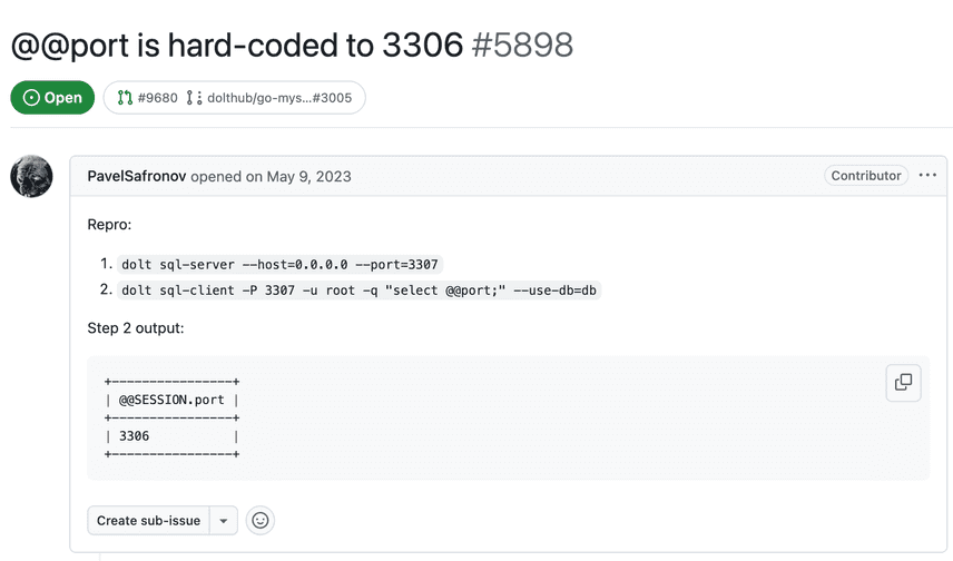 Bug for Cursor Agent to Fix