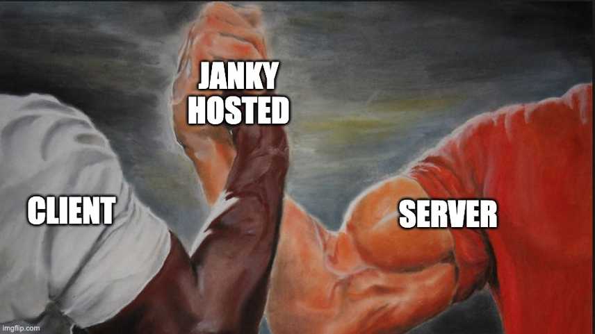Janky hosted