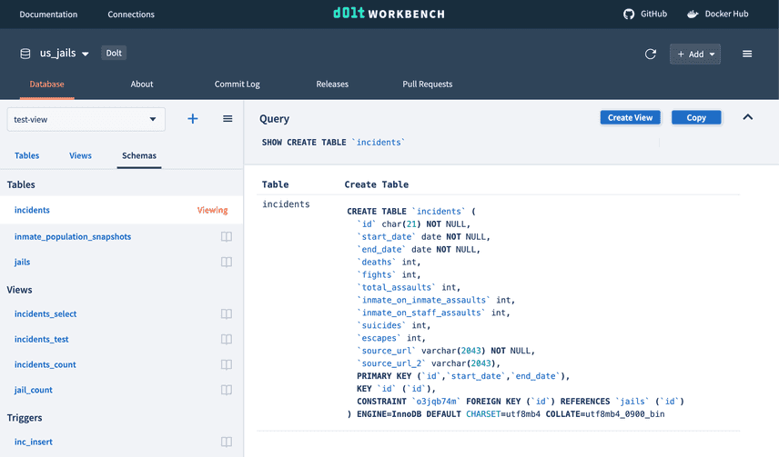 MySQL Schema