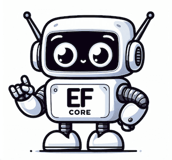 .NET robot mascot using EF Core