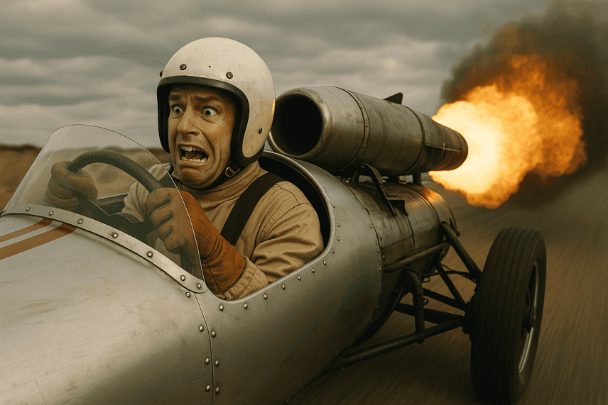 Rocket Powered Car