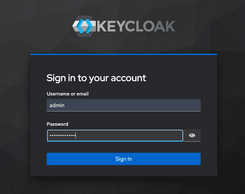 oidc sign in admin