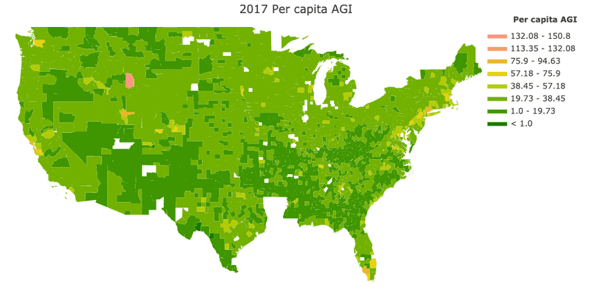 Per Capita GDP 2017