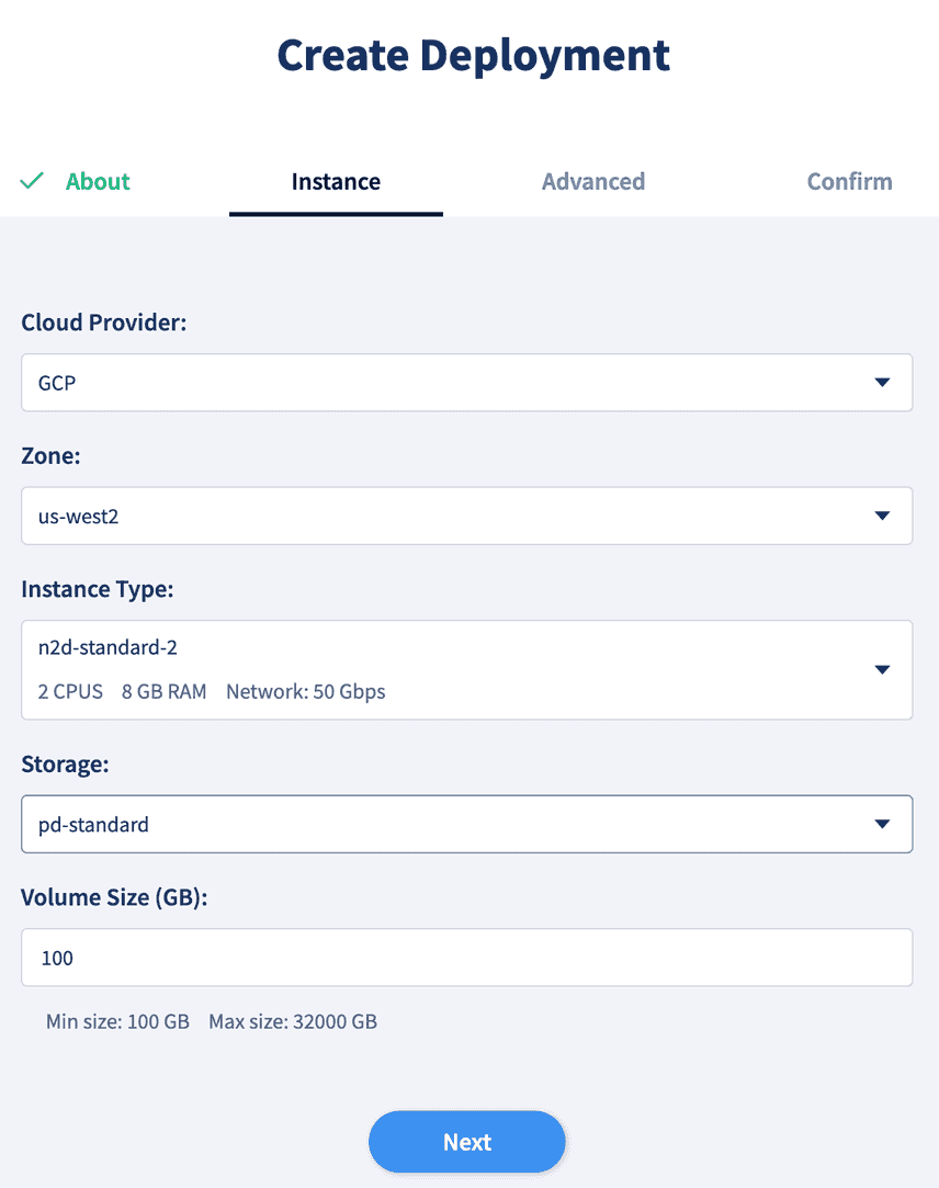 Create Deployment