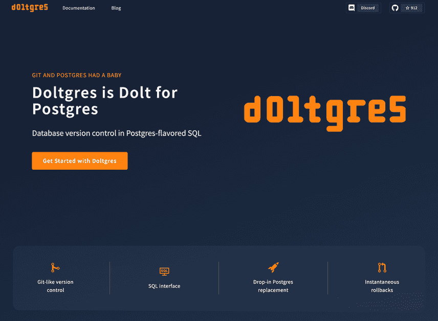 doltgres.com Screenshot