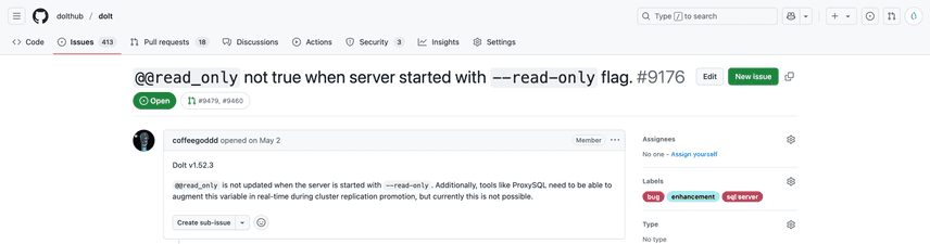 GitHUb Issue