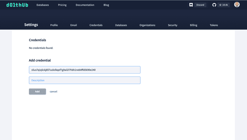 DoltHub Dolt Login